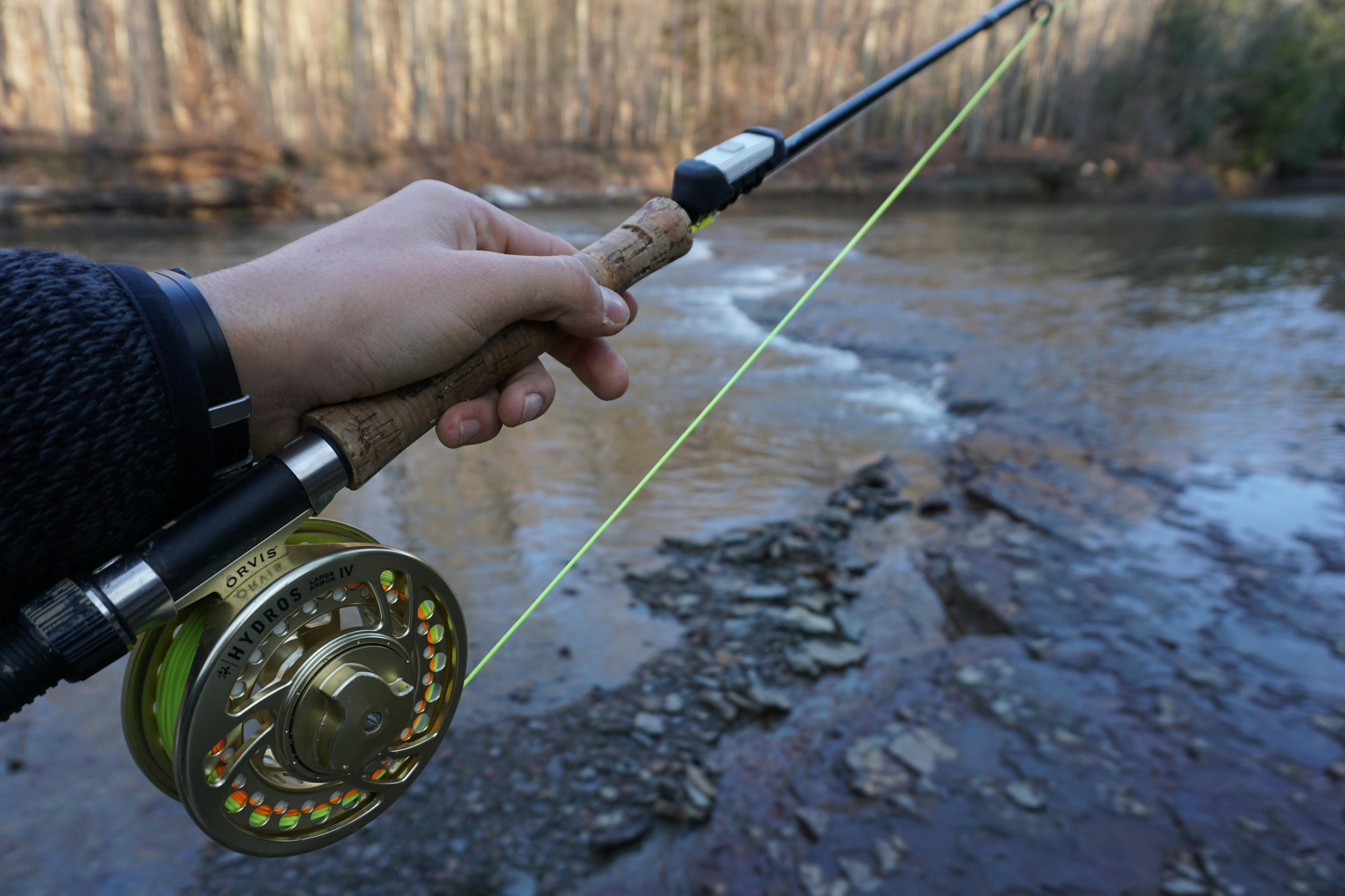 Beautiful purple fly reel!  Fly fishing, Fly fishing rods, Fly