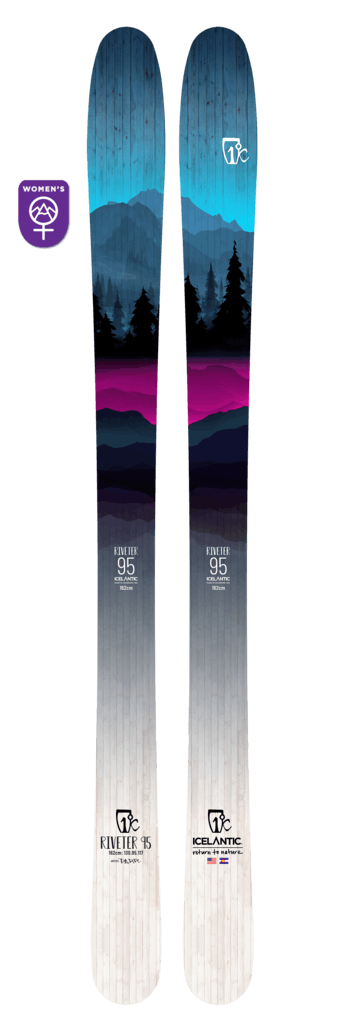 Icelantic Riveter 95 Skis · Women's · 2022