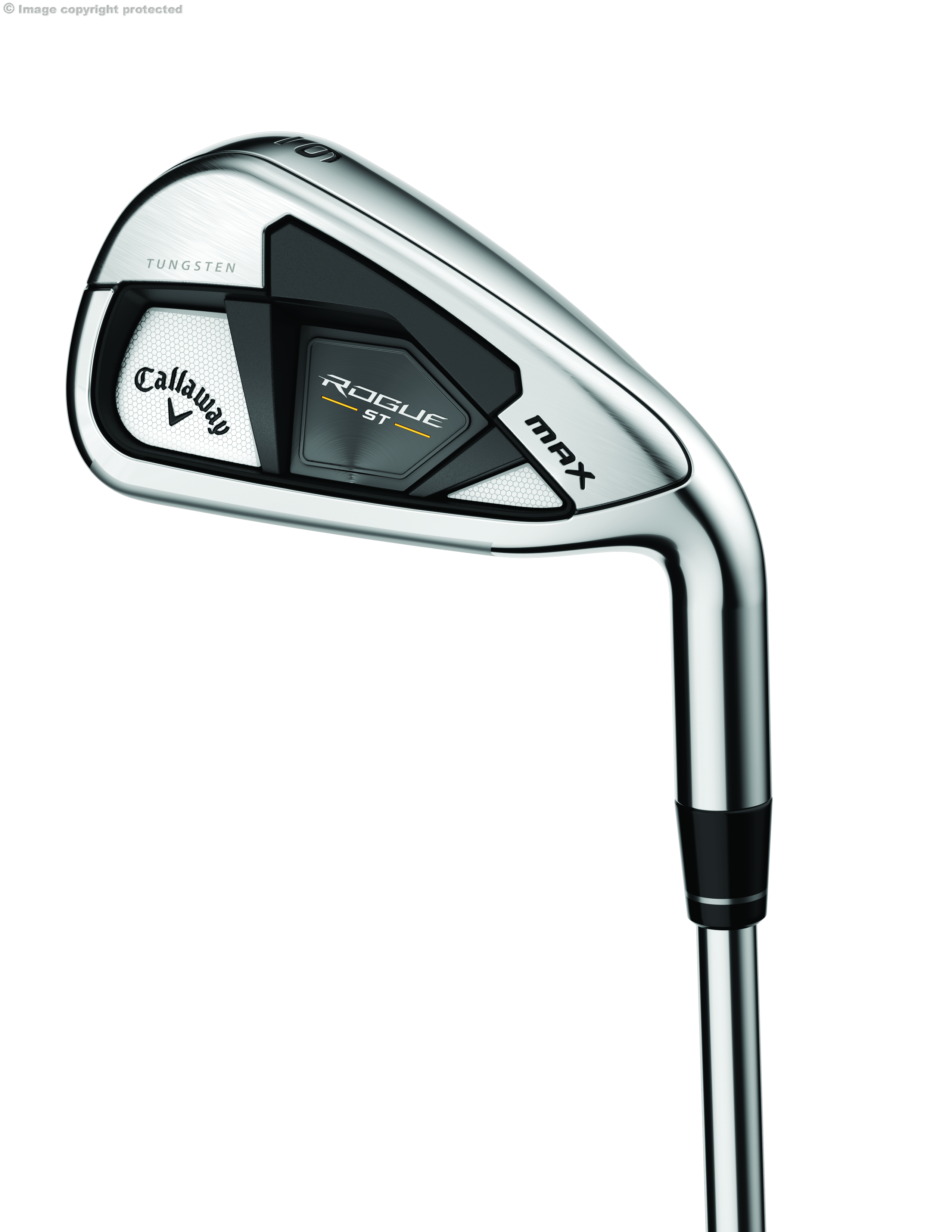 Callaway Rogue ST Max Irons · Left handed · Steel · Stiff · 5-PW,AW