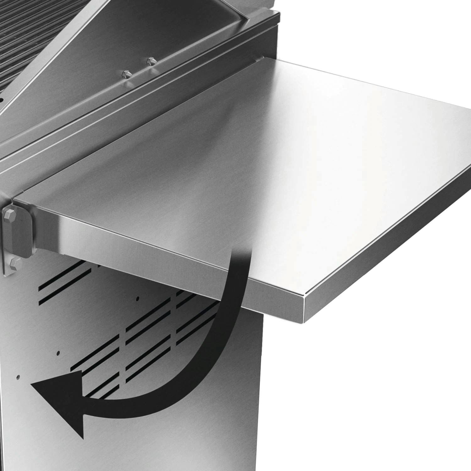 DCS Stainless Steel Side Shelf for DCS, CSS Cart