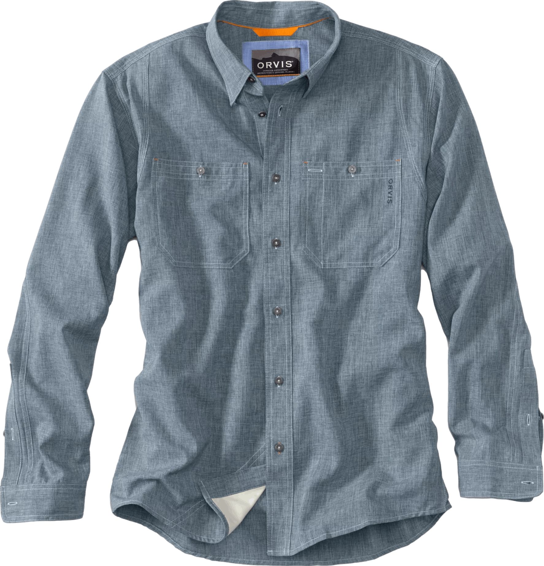 Orvis Men's Tech Chambray Work Shirt
