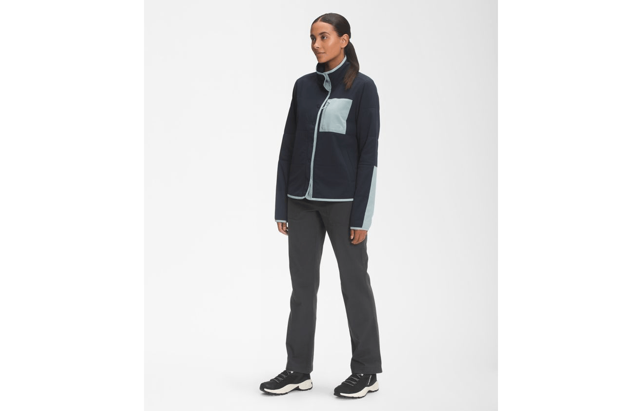 The North Face Women's Snap Front Mountain Sweatshirt