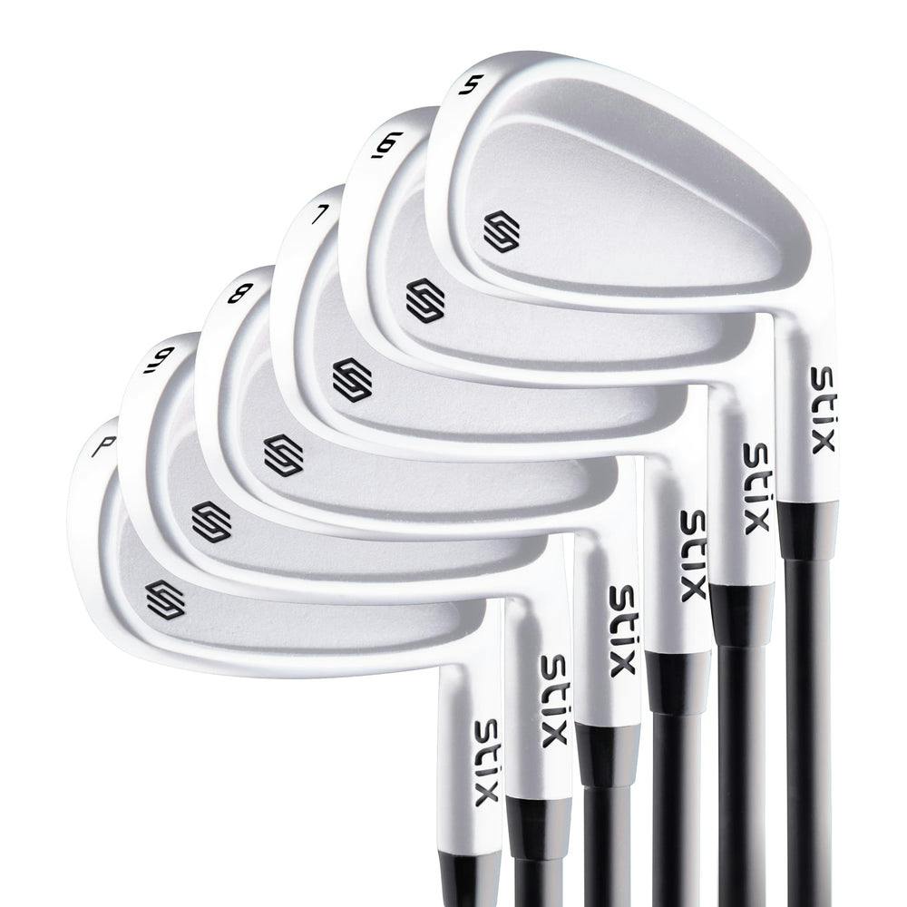 Stix Golf Iron Set Silver · Right Handed · Regular · 5-PW