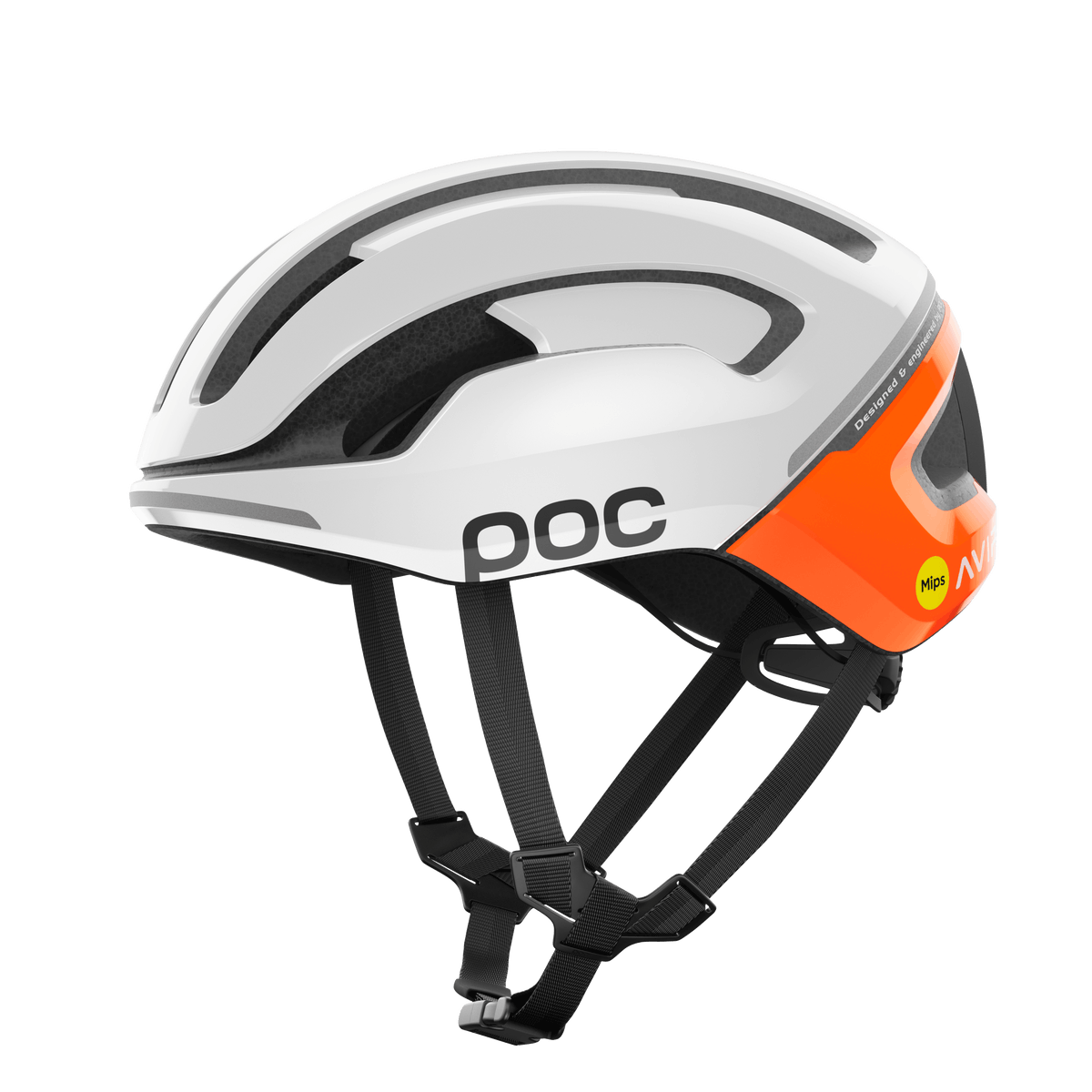 POC Omne Air MIPS Helmet · Fluorescent Orange Avip · M