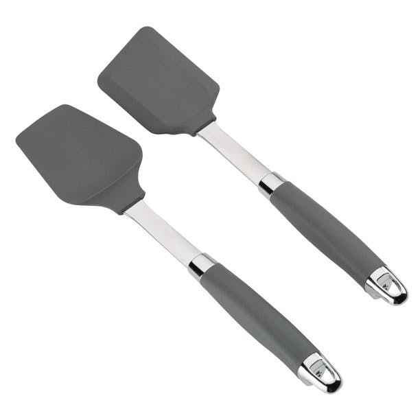 Anolon SureGrip Tools and Gadgets Nonstick Spatula Spoonula Utensil Set, 2-Piece