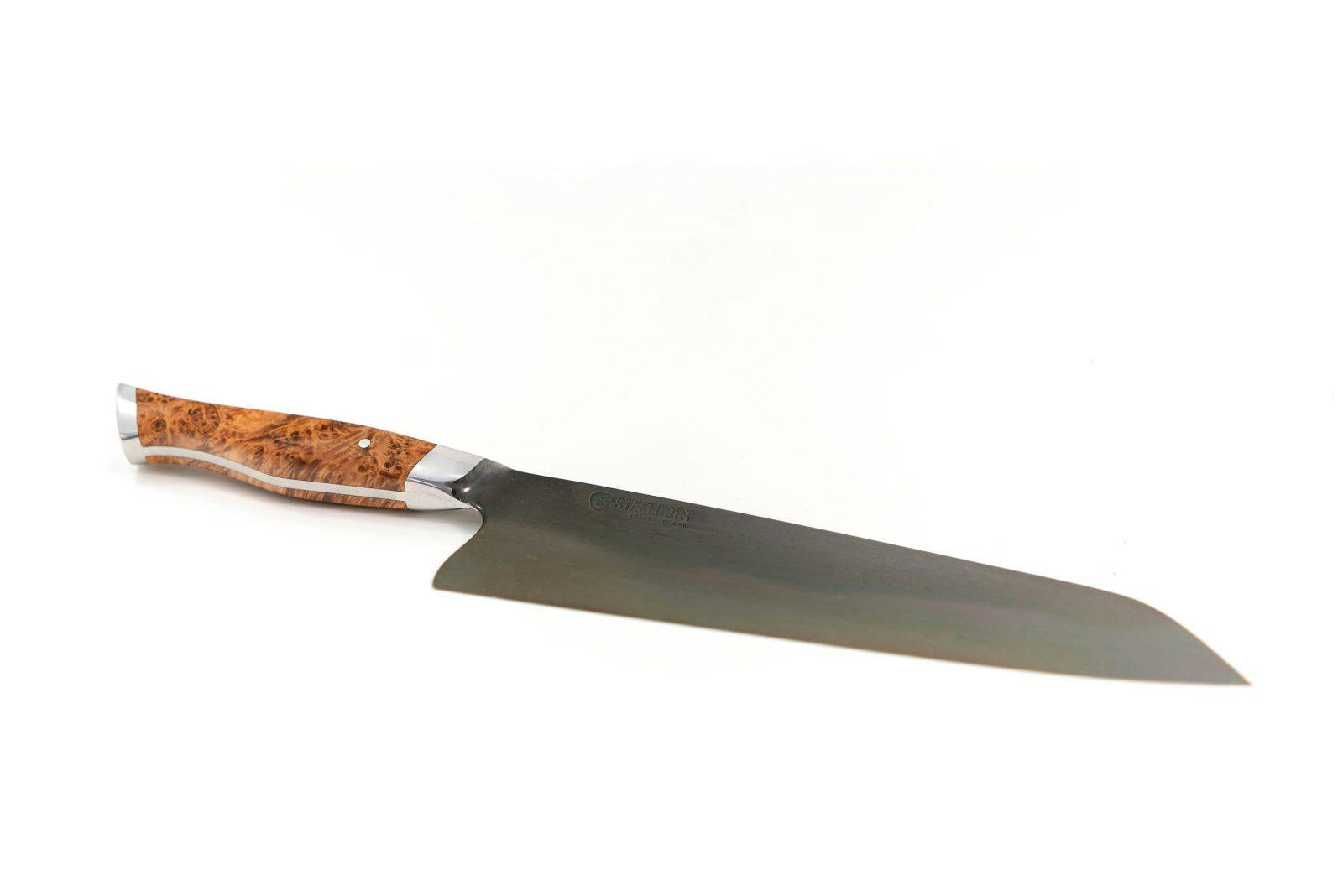 STEELPORT Carbon Steel Chef Knife, 8"